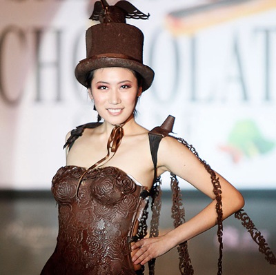 Độc đáo với thời trang chocolate - 1