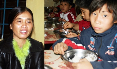 Giúp thày, trò trường Đồng Sơn "vượt đói" - 2