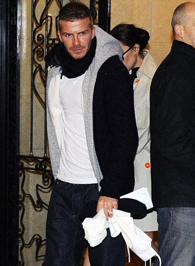 Vợ chồng Beckham đi học nấu ăn - 1