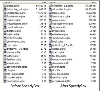 SpeedyFox - Tăng tốc toàn diện Firefox - 1