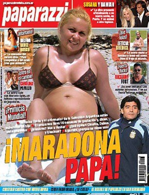 Maradona lại sắp làm cha ở tuổi 50 - 2 Maradona lại sắp làm cha ở tuổi 50 - 2