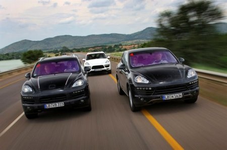 Porsche Cayenne Hybrid trên đường thử - 1