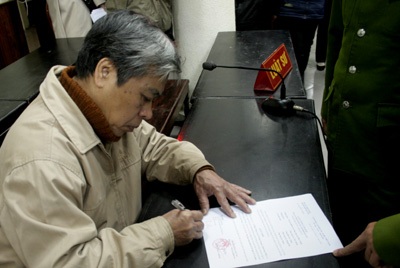 Vũ Đình Thuần nhận án thấp hơn thư ký Lương Cao Sơn - 3 Vũ Đình Thuần nhận án thấp hơn thư ký Lương Cao Sơn - 3