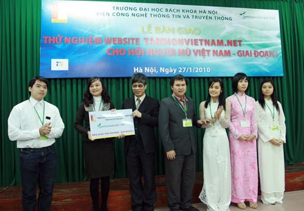 Giấc mơ website của người khiếm thị - 1 Giấc mơ website của người khiếm thị - 1