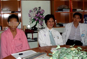 Bóc tách khối u nhầy “khổng lồ” ở tim - 2 Bóc tách khối u nhầy “khổng lồ” ở tim - 2