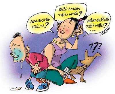 Trẻ viêm ruột thừa dễ nhầm bệnh khác - 1 Trẻ viêm ruột thừa dễ nhầm bệnh khác - 1