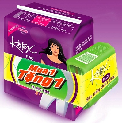 Mua Kotex Pro tặng Kotex hằng ngày - 1