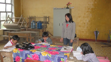 Thưa thớt học sinh, trường giống lớp dạy kèm - 1 Thưa thớt học sinh, trường giống lớp dạy kèm - 1