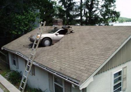 Những tai nạn kỳ quặc với xe hơi (2) - 7