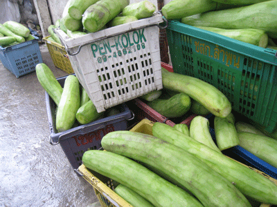 Nguyên liệu mứt Tết lăn lóc trên nền đất bẩn - 2