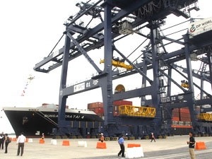 Khánh thành cảng container Trung tâm Sài Gòn - 1 Khánh thành cảng container Trung tâm Sài Gòn - 1