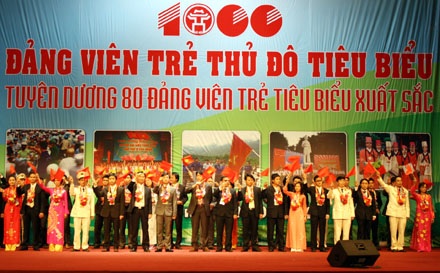 Hà Nội tuyên dương 80 Đảng viên trẻ xuất sắc - 4 Hà Nội tuyên dương 80 Đảng viên trẻ xuất sắc - 4
