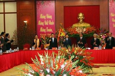 Kiều bào chúc tết lãnh đạo Đảng, Nhà nước - 1