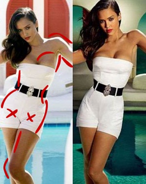 Sao biến hóa dưới bàn tay của thợ photoshop - 5