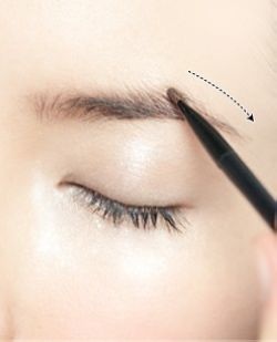 Cách vẽ lông mày đẹp - 3 Cách vẽ lông mày đẹp - 3