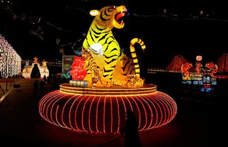 Châu Á rộn ràng chuẩn bị đón năm Hổ - 2