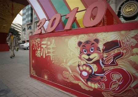 Châu Á rộn ràng chuẩn bị đón năm Hổ - 1