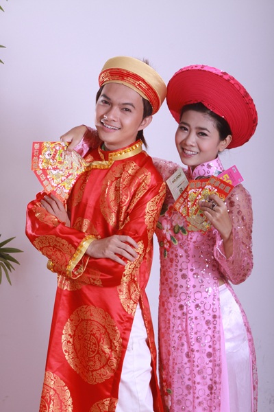 Nam Cường, Mai Phương “sánh đôi” ngày Tết - 4