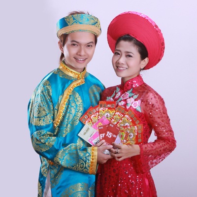 Nam Cường, Mai Phương “sánh đôi” ngày Tết - 5