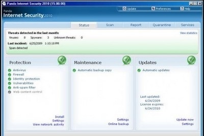 Kéo dài thời gian dùng thử Panda Internet Security 2010 - 1 Kéo dài thời gian dùng thử Panda Internet Security 2010 - 1