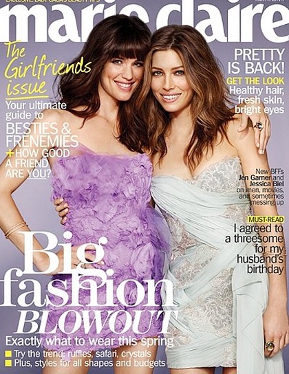 Jennifer Garner “sánh đôi” cùng Jessica Biel  - 1