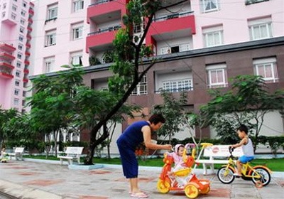 Khởi công hàng loạt chung cư giá rẻ - 1 Khởi công hàng loạt chung cư giá rẻ - 1