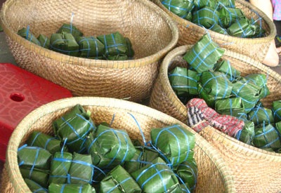 Nhộn nhịp phố bánh chưng Nhật Lệ - 7