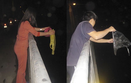 Sông hồ lại “no” rác sau Tết ông Táo - 7