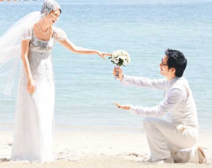 Đám cưới lãng mạn của “kiều nữ” Lý Tâm Khiết - 2
