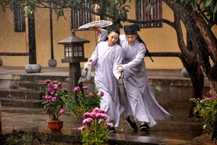 Cảnh quay lãng mạn của Trương Tịnh Sơ và Huỳnh Hiểu Minh - 1 Cảnh quay lãng mạn của Trương Tịnh Sơ và Huỳnh Hiểu Minh - 1