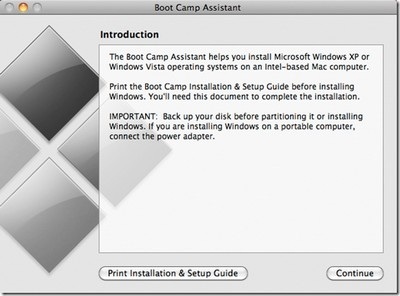 Cài Windows 7 song song với Mac OS X sẵn có trên máy tính Mac - 2 Cài Windows 7 song song với Mac OS X sẵn có trên máy tính Mac - 2