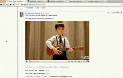 Google khai trương mạng xã hội Google Buzz - 4