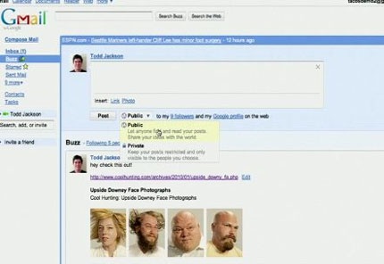 Google khai trương mạng xã hội Google Buzz - 5