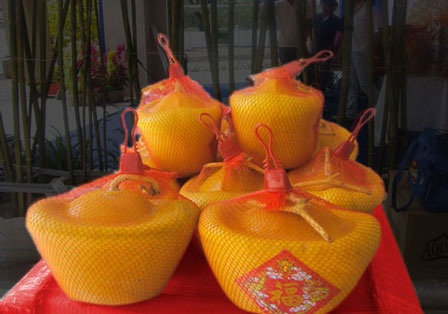 Ấn tượng với dưa, bưởi “độc” tết Canh Dần - 1 Ấn tượng với dưa, bưởi “độc” tết Canh Dần - 1