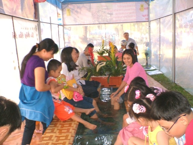Tận hưởng nét đẹp và lạ của Hội hoa xuân 2010 - 6