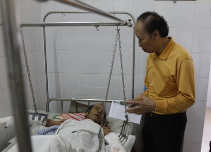 Chia sẻ nỗi đau với các bệnh nhân nghèo ngày Tết - 1 Chia sẻ nỗi đau với các bệnh nhân nghèo ngày Tết - 1