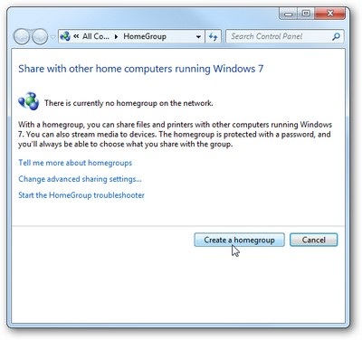 Hướng dẫn sử dụng tính năng Homegroup trong Windows 7 - 2