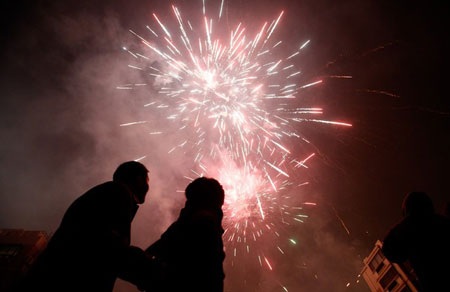 Châu Á rộn ràng trong ngày đầu tiên của năm con Hổ - 1