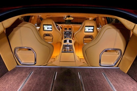 Cận cảnh “nữ hoàng” Aston Martin Rapide - 14 Cận cảnh “nữ hoàng” Aston Martin Rapide - 14