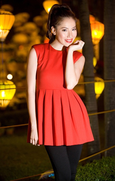 Chung Thục Quyên rạng rỡ trong sắc xuân - 5