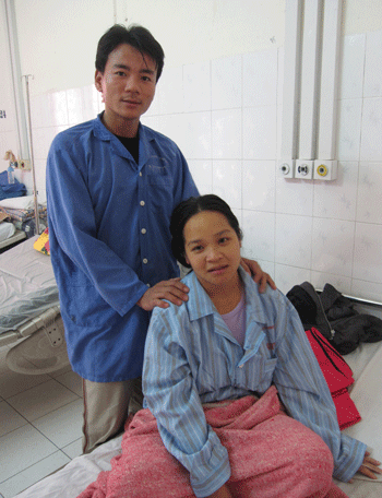 Chị Hà Thị Thực đã qua cơn nguy kịch  - 1