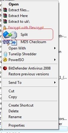 Hướng dẫn chia nhỏ và ghép file nhanh chóng - 2 Hướng dẫn chia nhỏ và ghép file nhanh chóng - 2