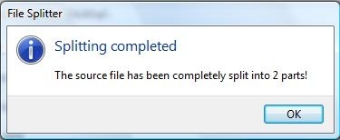 Hướng dẫn chia nhỏ và ghép file nhanh chóng - 4 Hướng dẫn chia nhỏ và ghép file nhanh chóng - 4