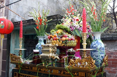 Tưng bừng lễ tế “Ông lợn” làng La Phù - 8 Tưng bừng lễ tế “Ông lợn” làng La Phù - 8