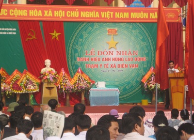 Trạm y tế cấp xã đầu tiên được phong tặng danh hiệu Anh hùng - 1