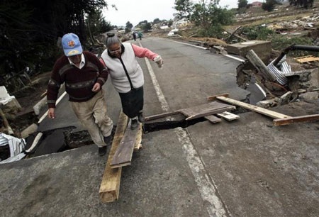 Động đất Chile: Tan hoang vùng gần tâm chấn - 3