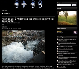 Nhật ký kênh Ba Bò - 1