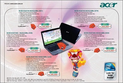 Tặng bao lì xì khi mua máy tính Acer  - 1
