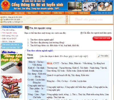Cách khai thác dữ liệu để chọn trường vừa sức - 2 Cách khai thác dữ liệu để chọn trường vừa sức - 2