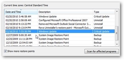 Sử dụng System Restore để khôi phục hệ thống trên Windows 7 - 3 Sử dụng System Restore để khôi phục hệ thống trên Windows 7 - 3